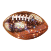 DTF FAUX GLITTER FOOTBALL
