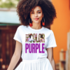 Retro Color Purple T-Shirt