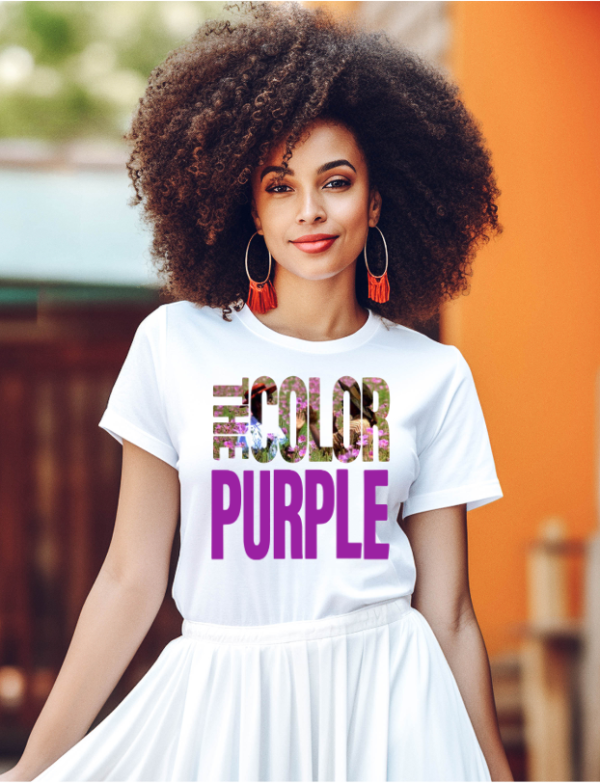 Retro Color Purple T-Shirt