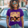 Color Purple Inspired: Movie Poster 3 Faces T-Shirt - Image 2