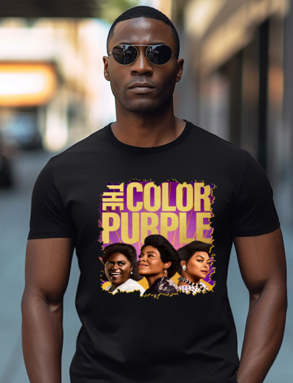 Color Purple Movie Poster 3 Faces T-Shirt